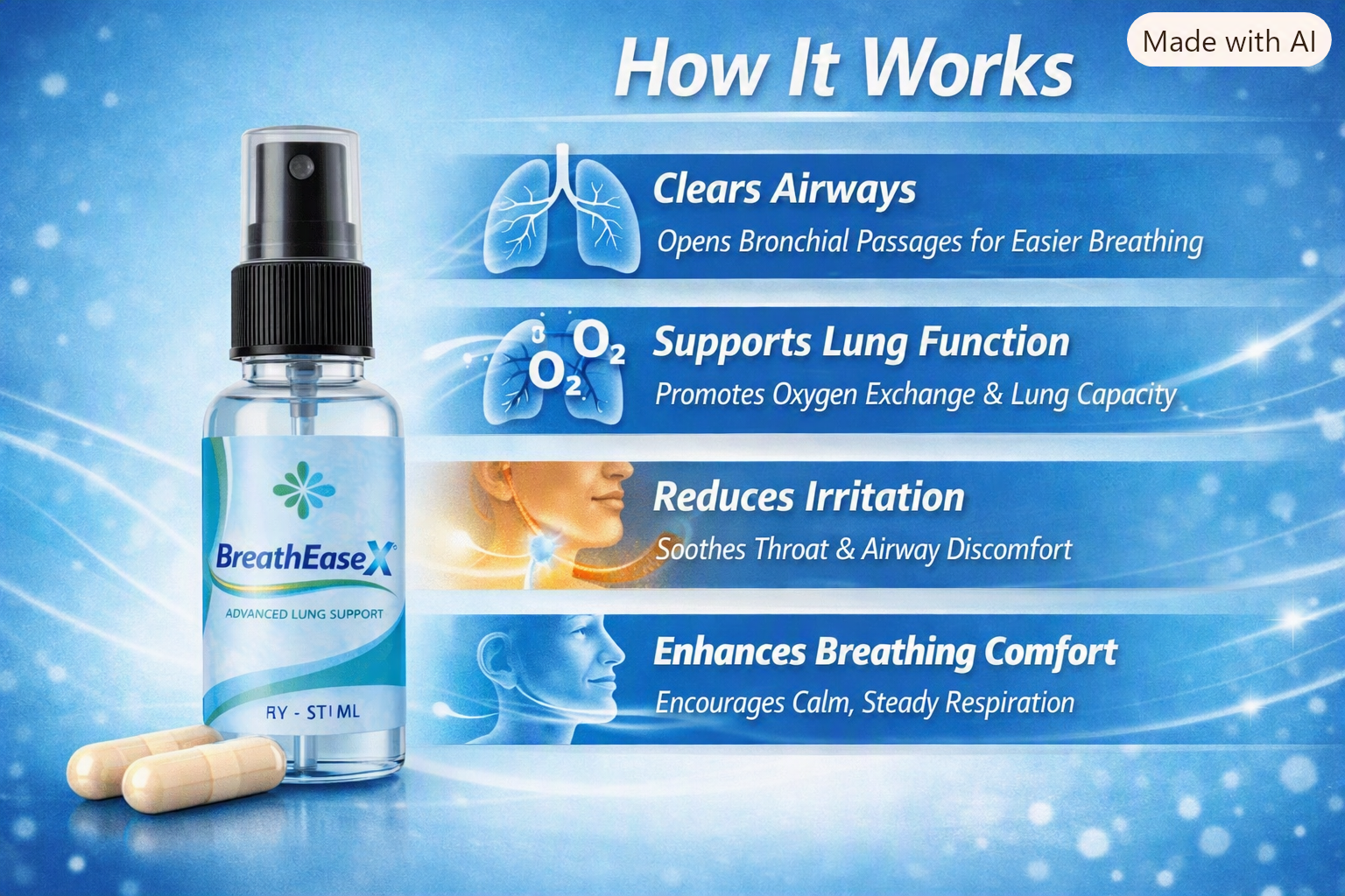 How BreathEaseX and CardioEaseX work together